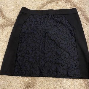 Loft lace mini skirt